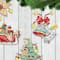 Crystal Art Christmas Tree Toy Plastic Canvas Counted Cross Stitch Kit Set Of Pictures Christmas Toys